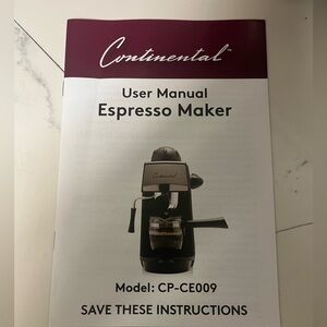 Continental Espresso Maker